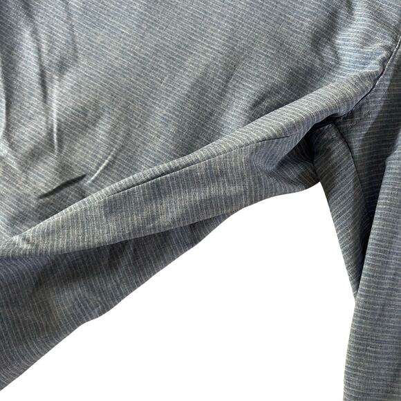 Travis Mathew Blue Microstripe Shorts Sz 36 10 Inch Inseam Golf - Picture 4 of 8